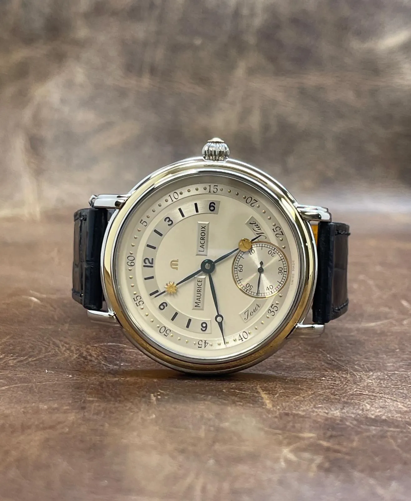 Maurice Lacroix Masterpiece Jour Et Nuit MP6218 Silver Dial Manual winding Men's Watch