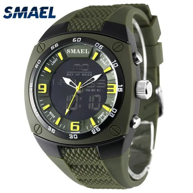 Men Watches Military Alloy Big Dial