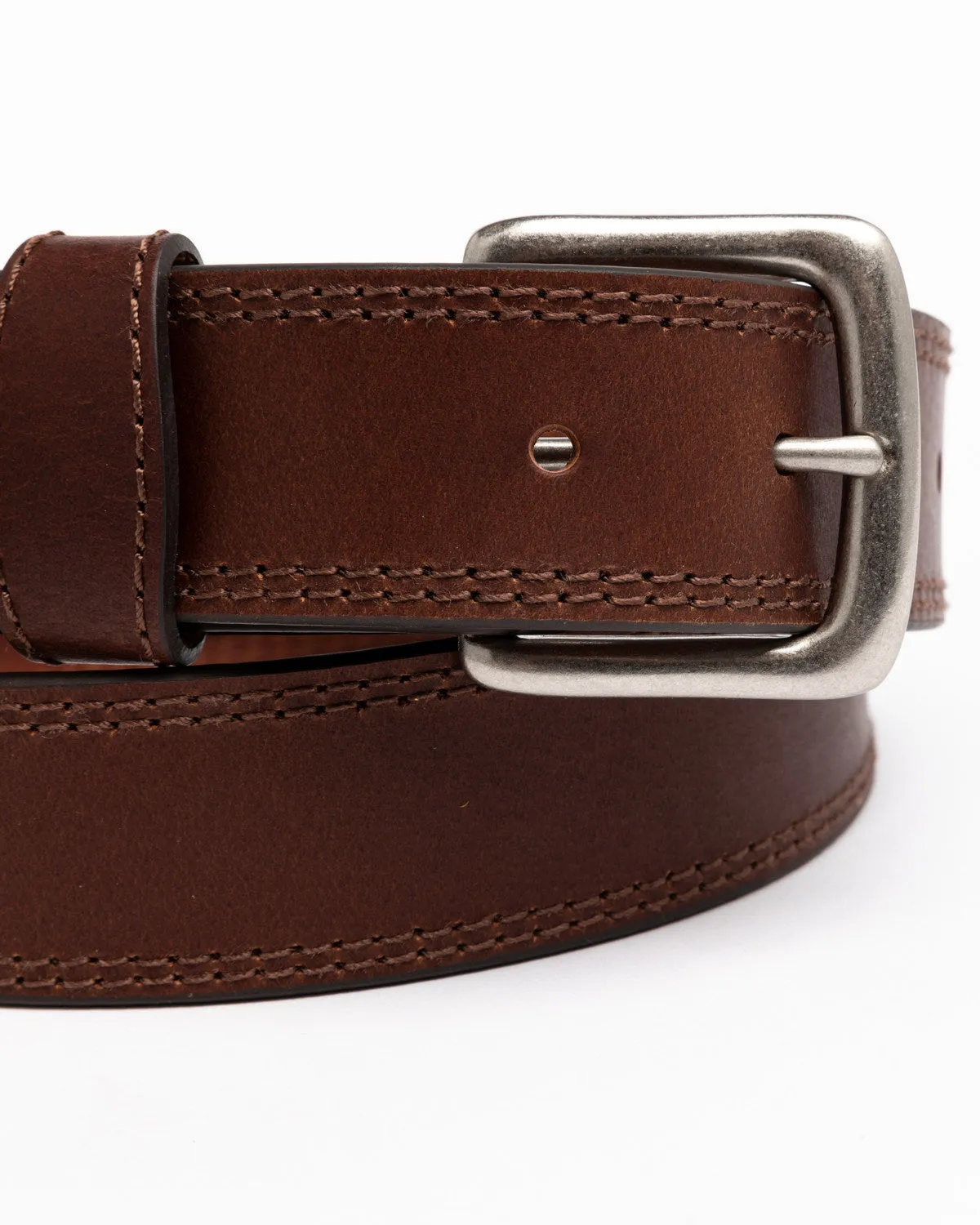 Men's Double-Stitched Work Belt