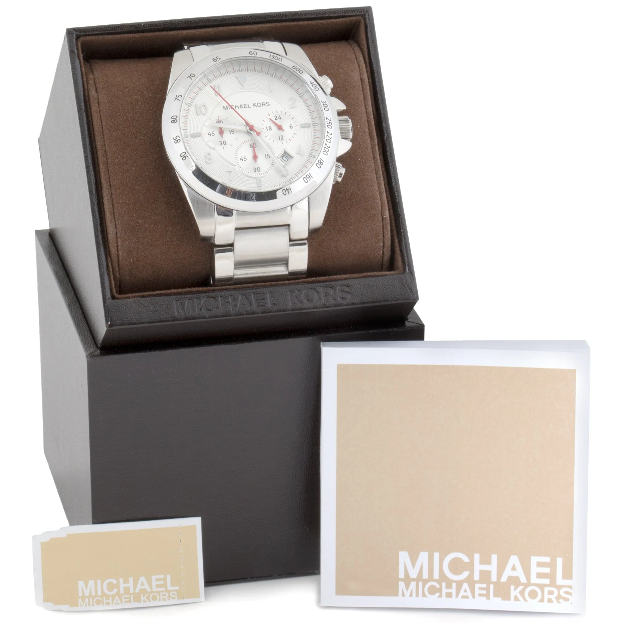 Michael Kors Steel-band Watch MK8131 | Chronograph