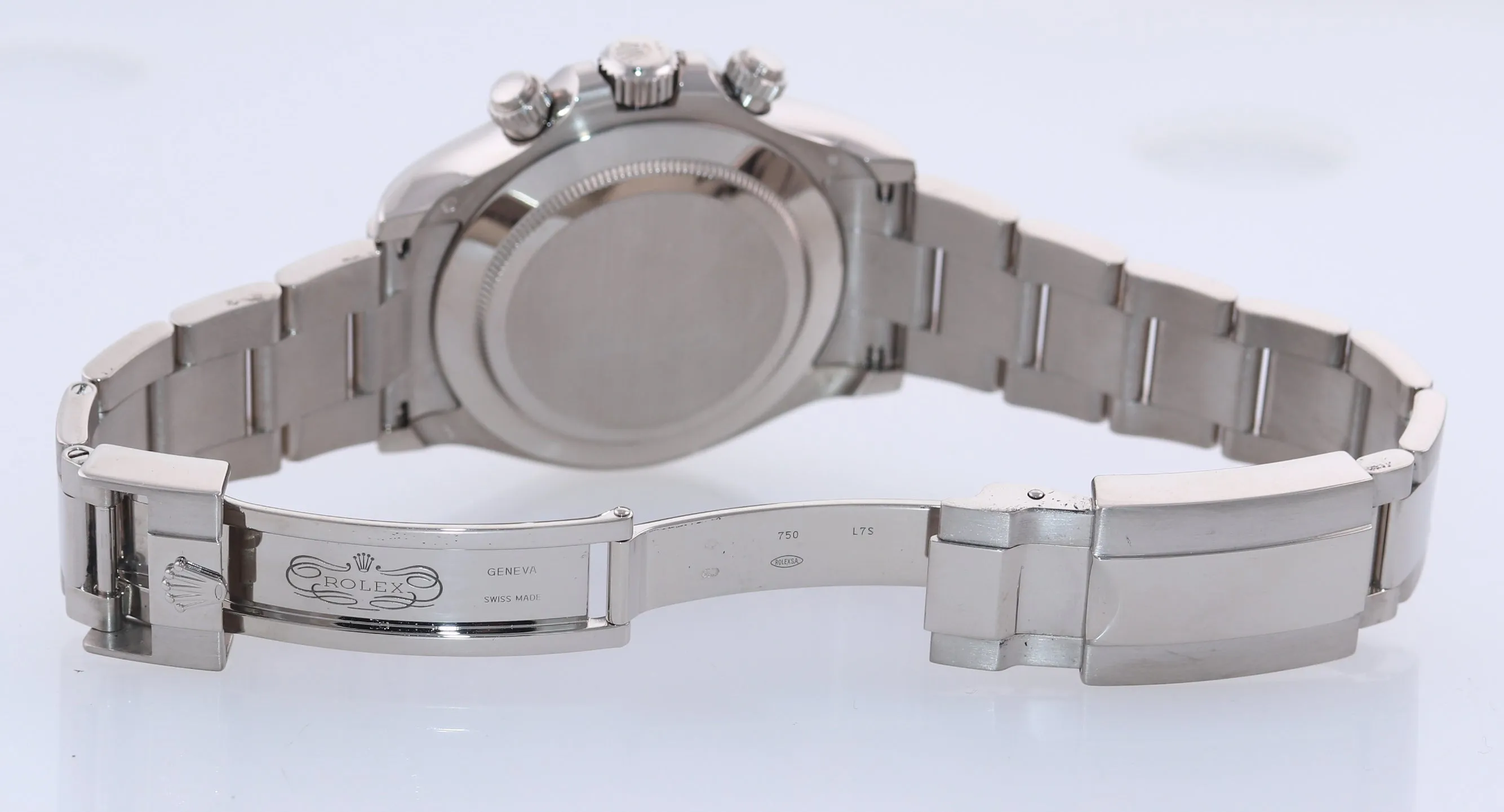 MINT 2017 PAPERS Rolex Daytona Blue Dial 116509 18k White Gold Watch Box