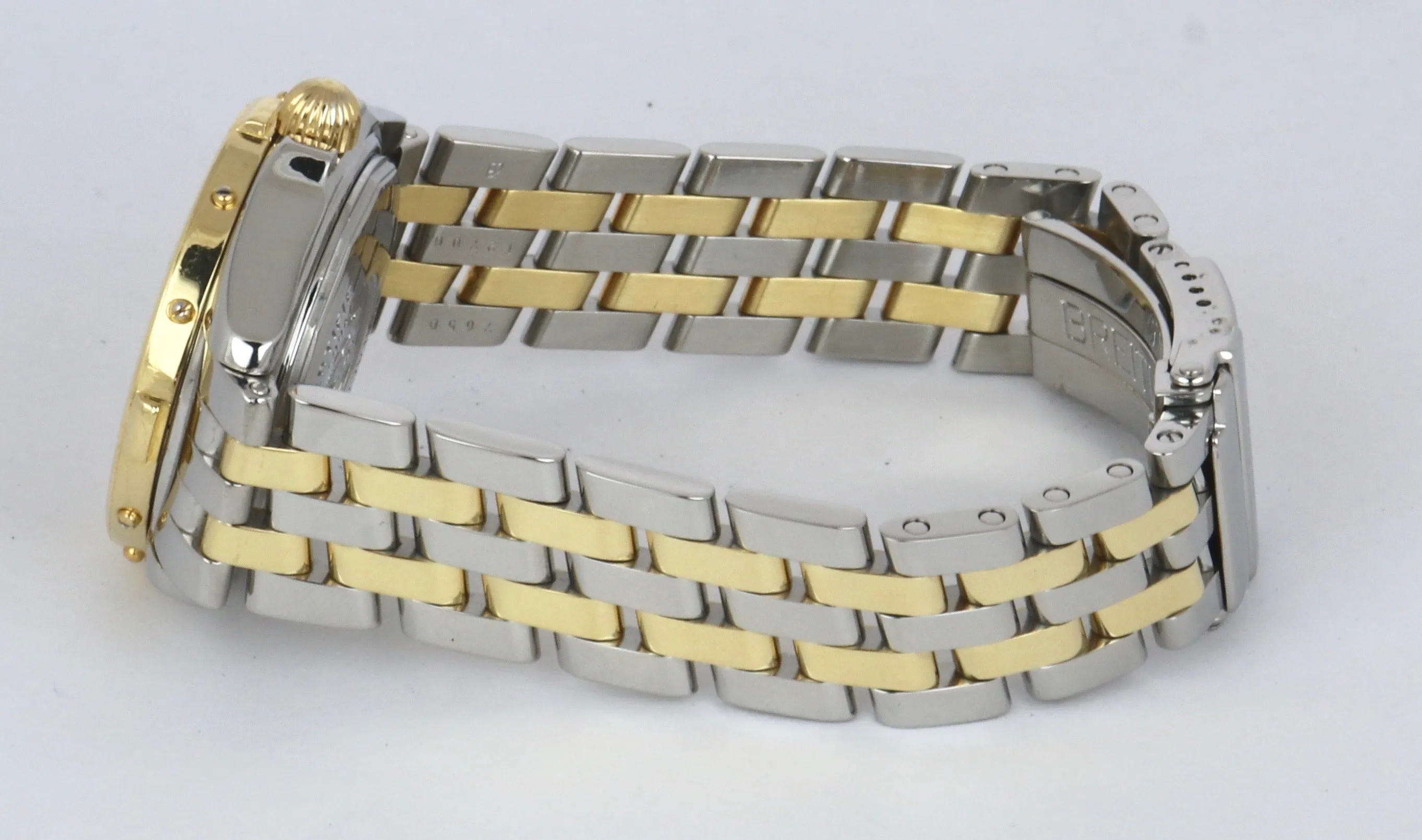 MINT Ladies Breitling Cockpit Black D67365 Two-Tone Stainless Steel 31mm Quartz