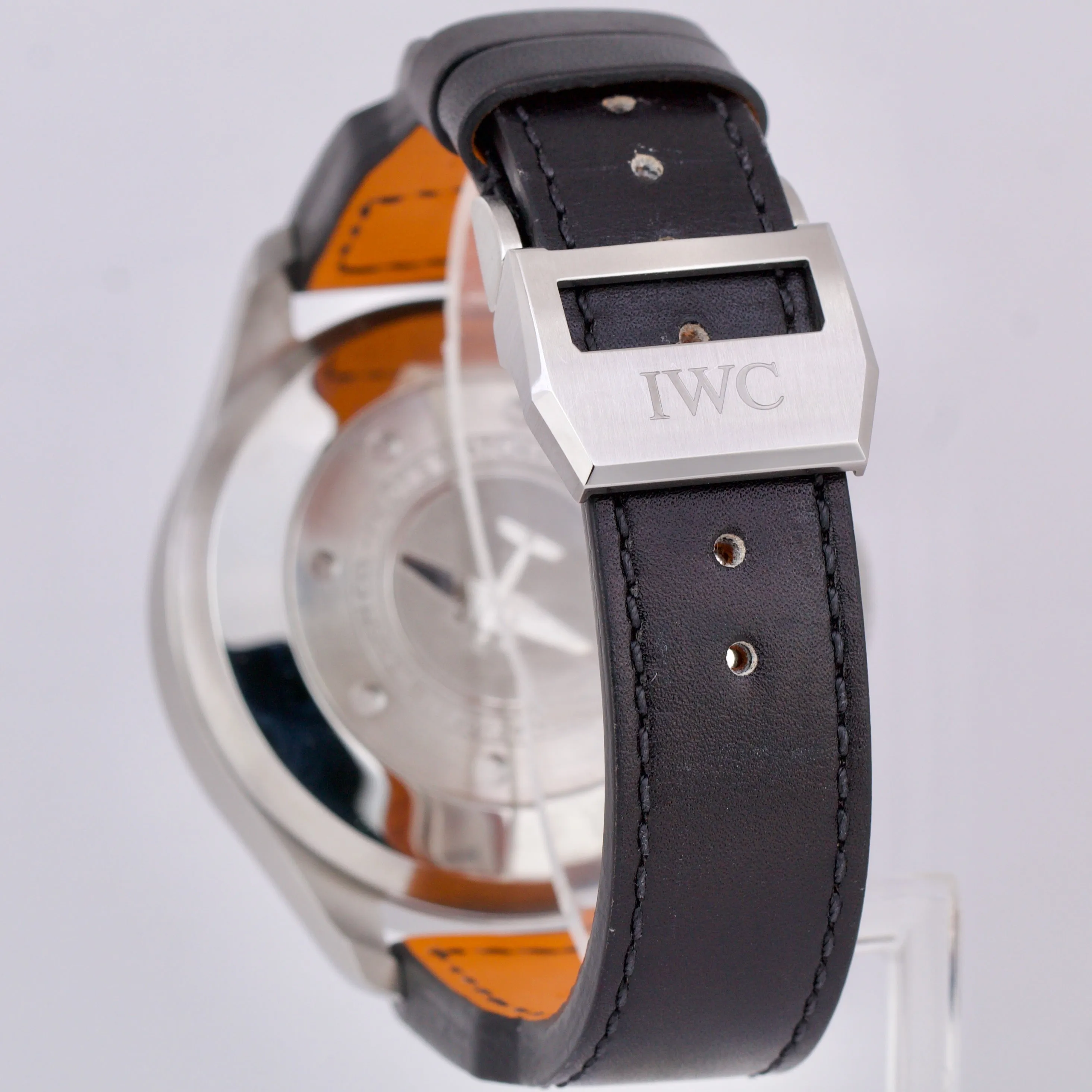MINT PAPERS IWC Big Pilot Black 7 Day Automatic 46mm Steel IW501001 Watch BOX