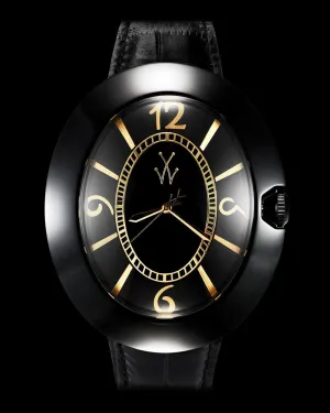 MONNALISA BLACK AND YELLOW GOLD