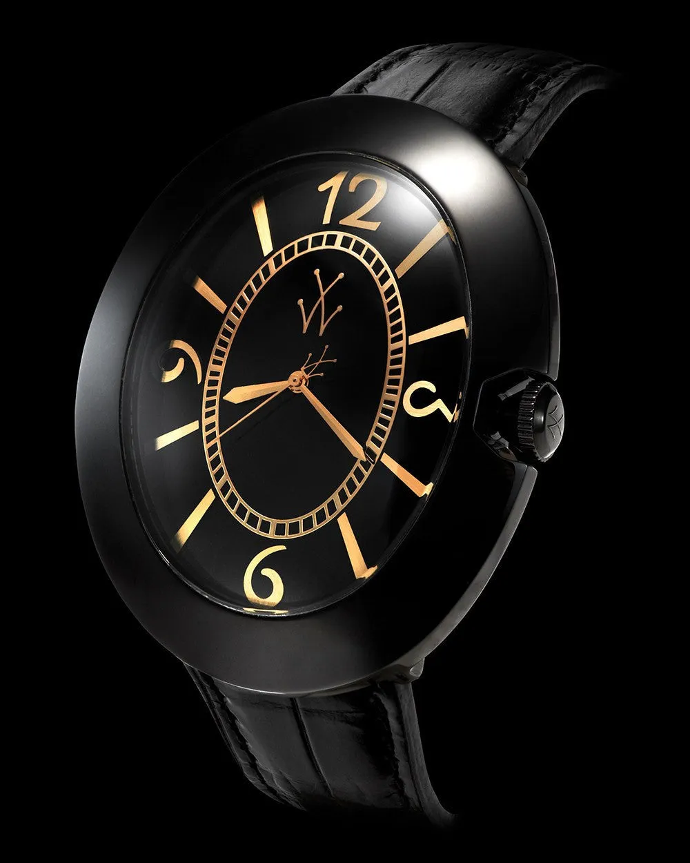 MONNALISA BLACK AND YELLOW GOLD