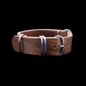 NAT2 Leather Watch Strap, 5-Ring Vintage 402