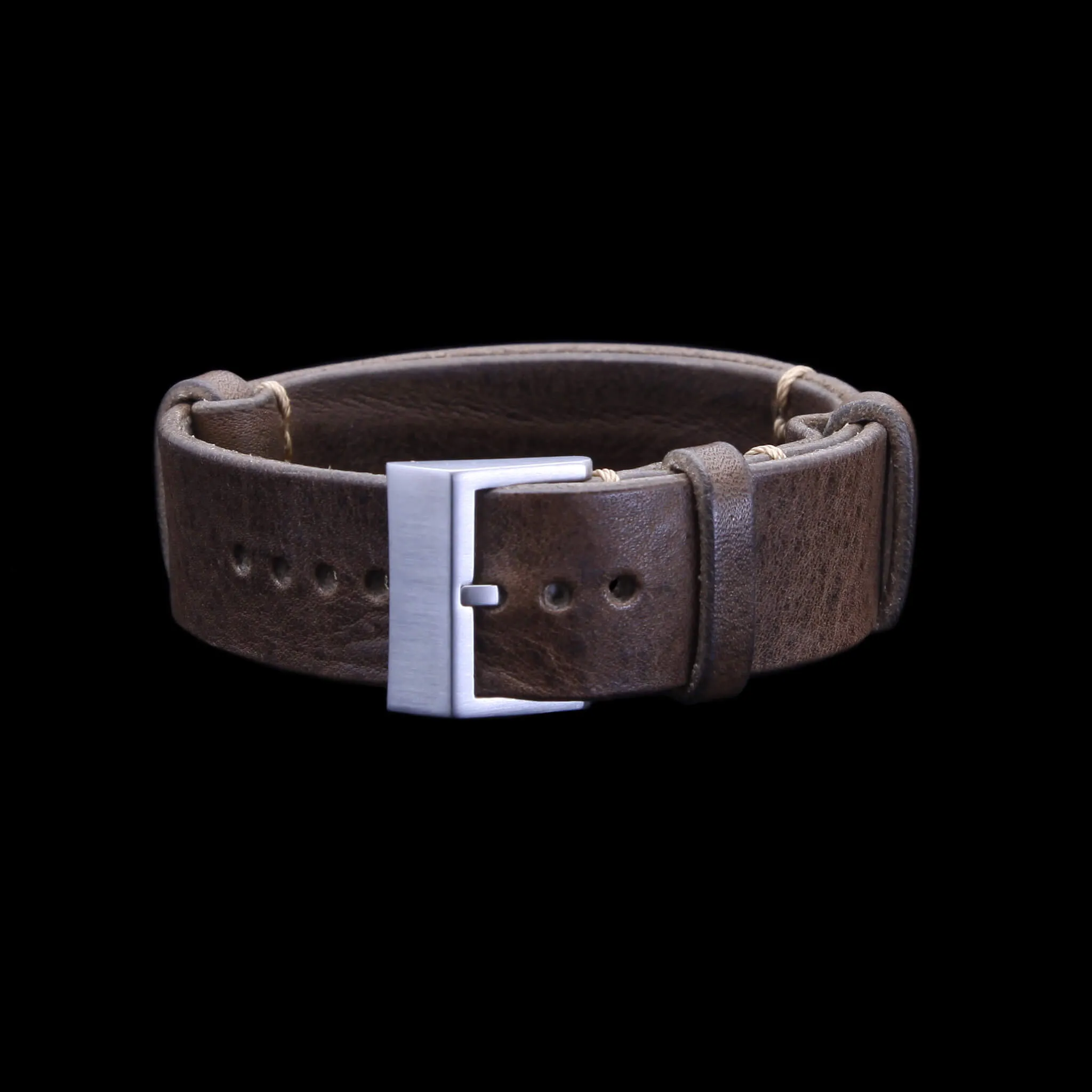 NAT2 Leather Watch Strap, Vintage 404