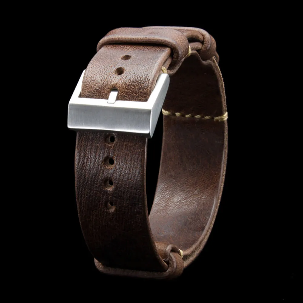 NAT2 Leather Watch Strap, Vintage 405