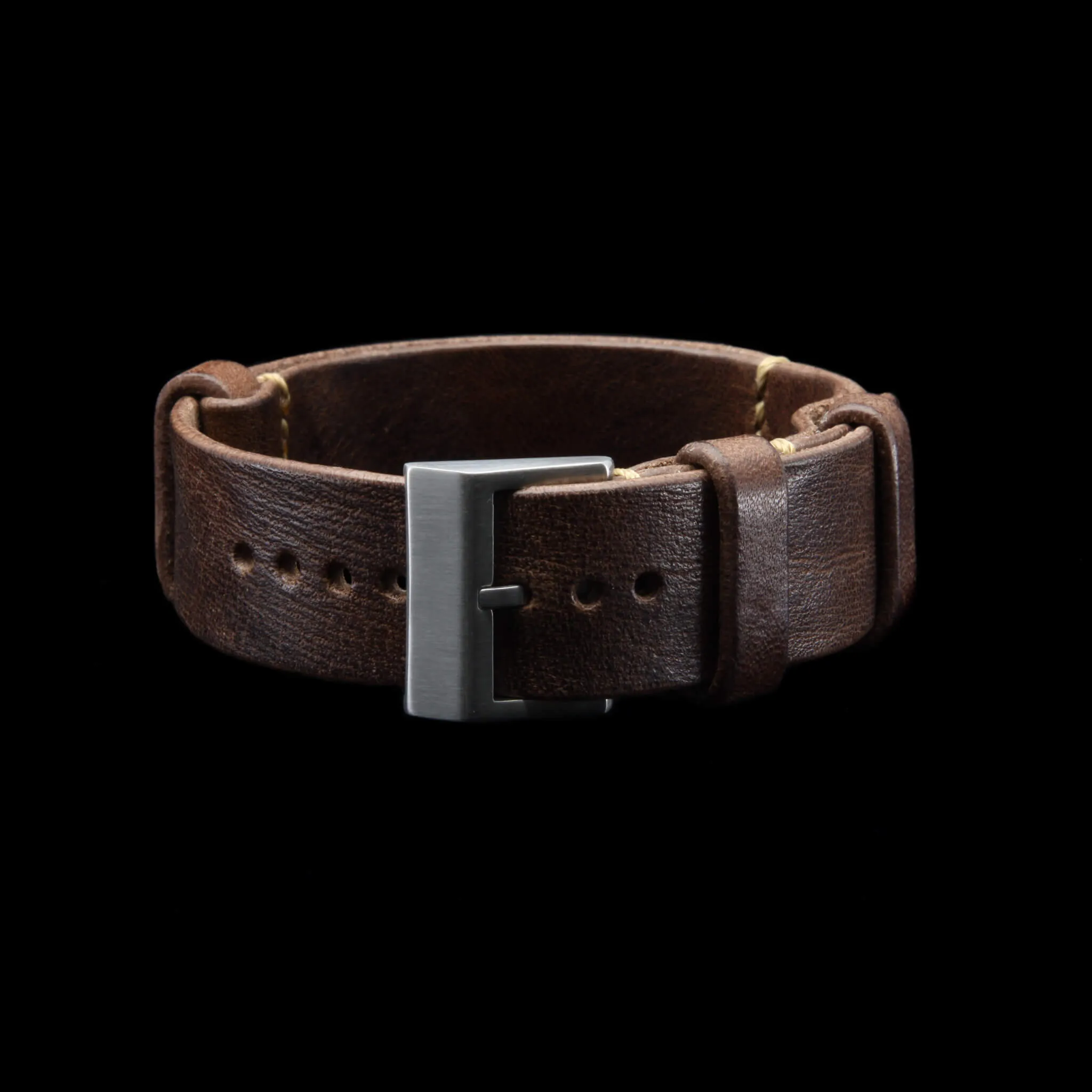 NAT2 Leather Watch Strap, Vintage 405