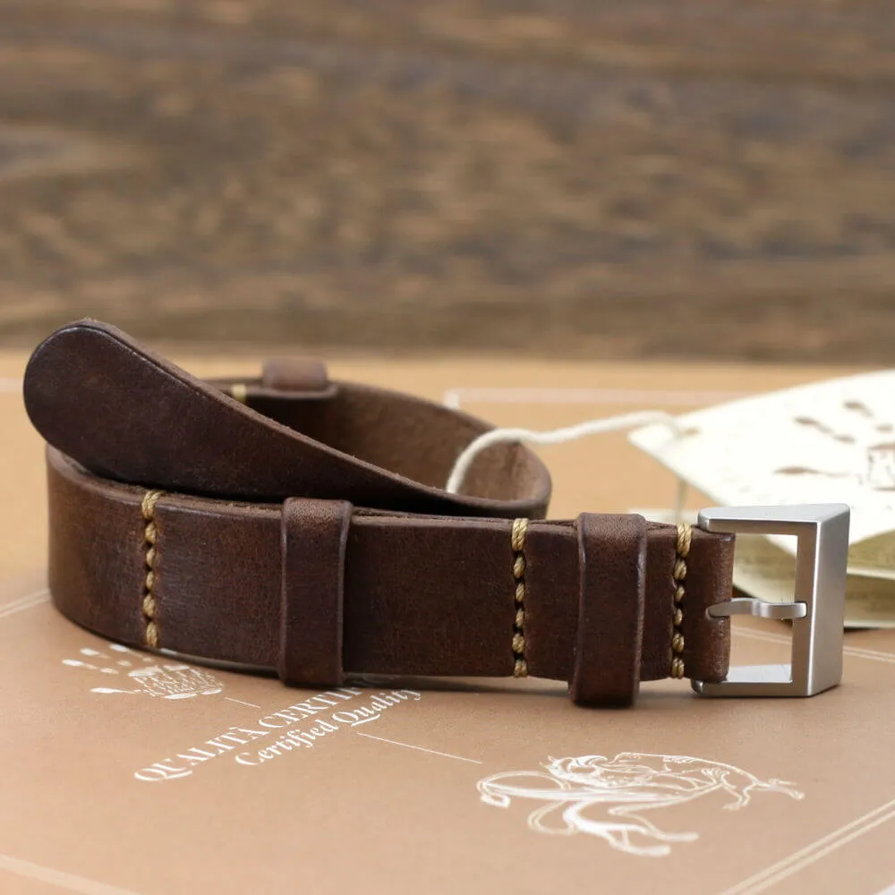 NAT2 Leather Watch Strap, Vintage 405