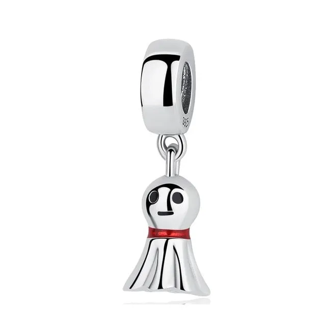 New 925 Sterling Silver Charm Bead Plane Travel Camera Eiffel Tower Beads Fit Original Pandora Bracelet charm DIY Jewelry Gift