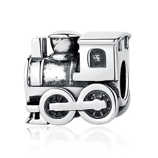 New 925 Sterling Silver Charm Bead Plane Travel Camera Eiffel Tower Beads Fit Original Pandora Bracelet charm DIY Jewelry Gift