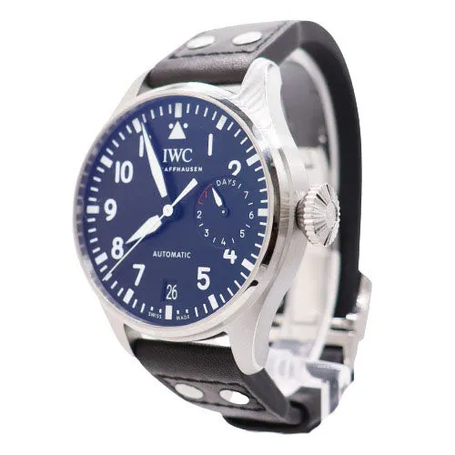 NEW! IWC Men's Big Pilot Stainless Steel 46mm Black Dial Watch Ref# IW501001