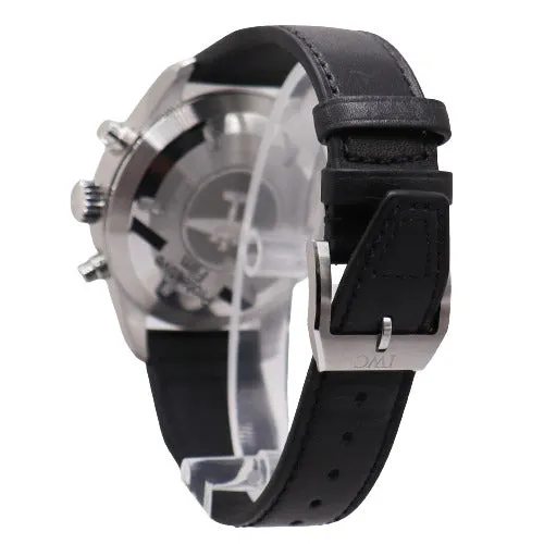 NEW! IWC Men's Pilot Stainless Steel 43mm Black Chronograph Dial Watch Ref# IW377709