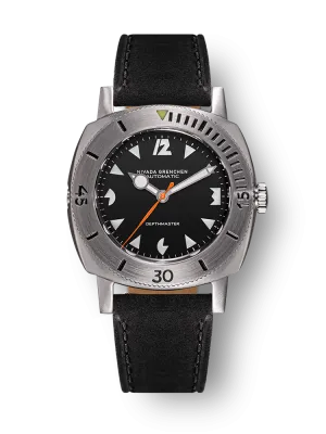 Nivada Grenchen White Pacman - Depthmaster - 14102A Men's Automatic Watch