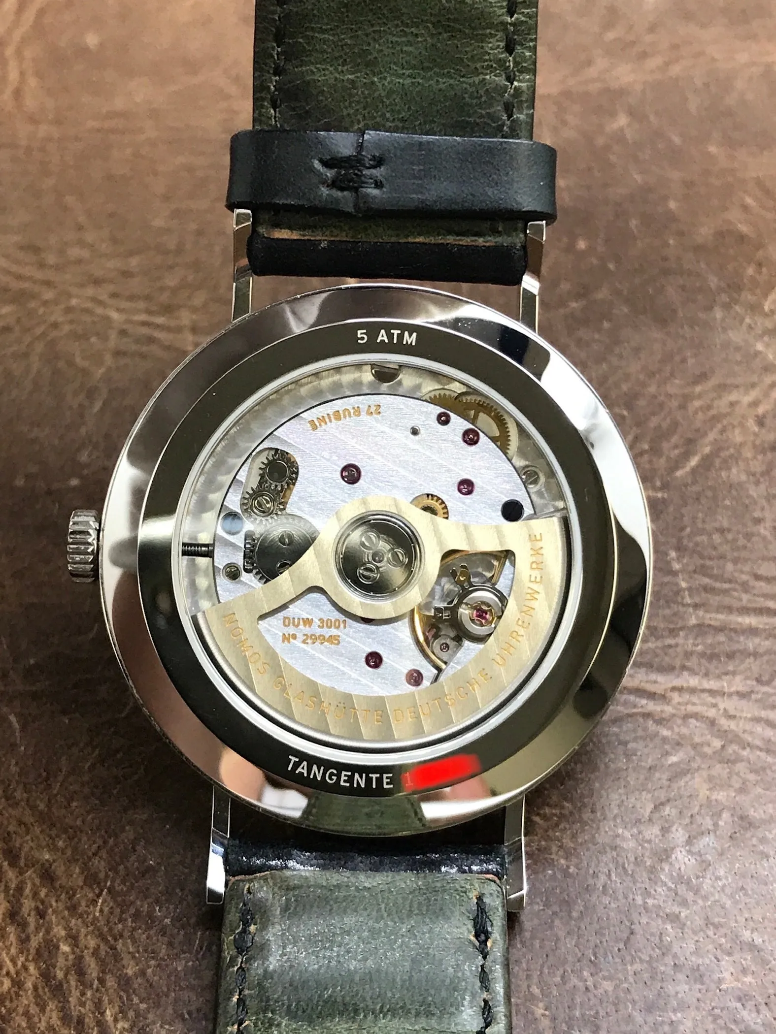Nomos Tangente Neomatic 39 141-SO Silver Dial Automatic Men's Watch