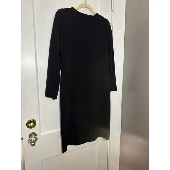 NWT J Crew Leather &amp; Nylon Dress