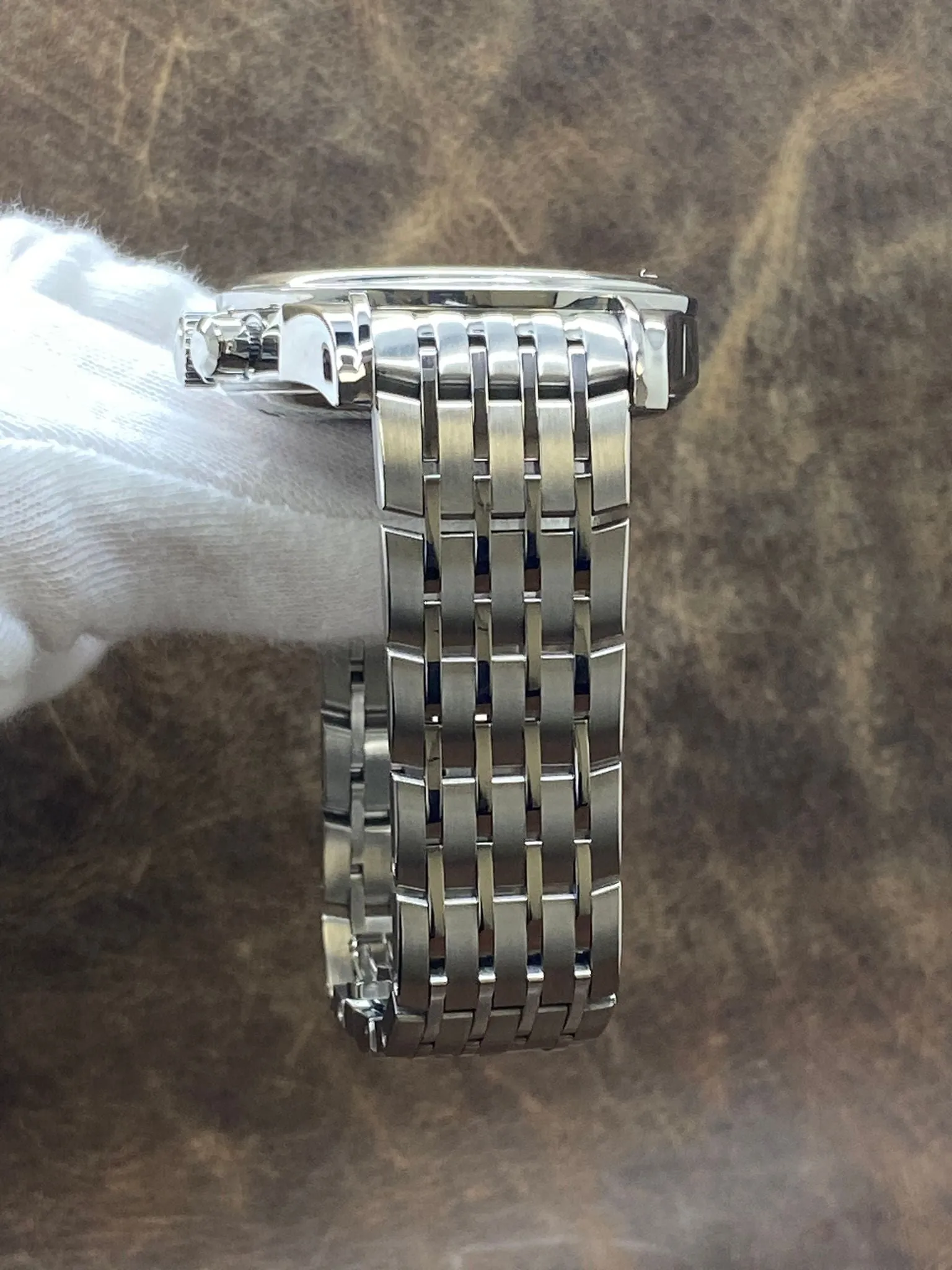 Omega De Ville Chronograph 41mm 4841.31.32 Silver Dial Automatic Men's Watch