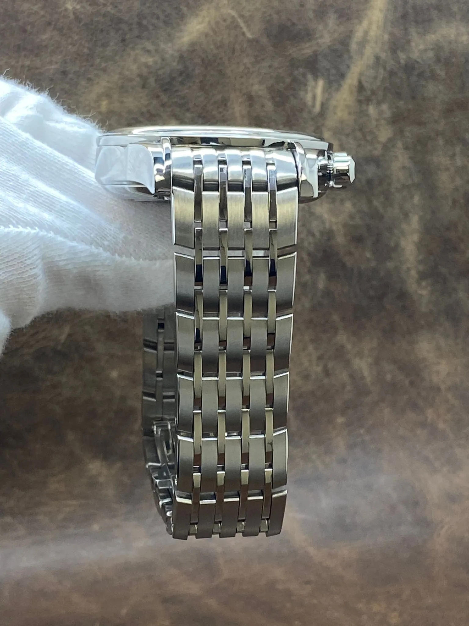 Omega De Ville Chronograph 41mm 4841.31.32 Silver Dial Automatic Men's Watch