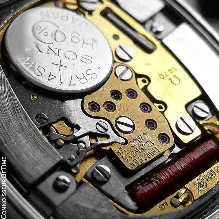 Omega De Ville Ladies Watch - Solid 18K Gold & Stainless Steel