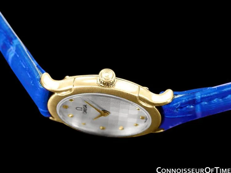 Omega De Ville Ladies Waterproof Dress Watch - 18K Gold