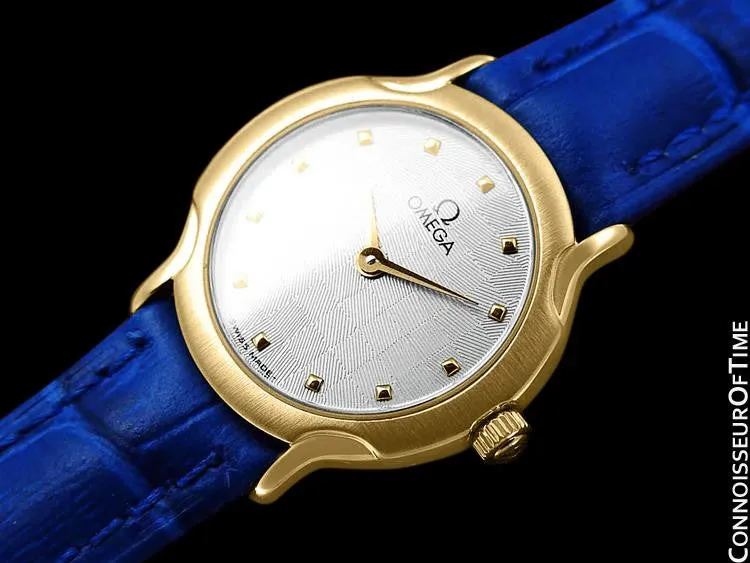 Omega De Ville Ladies Waterproof Dress Watch - 18K Gold