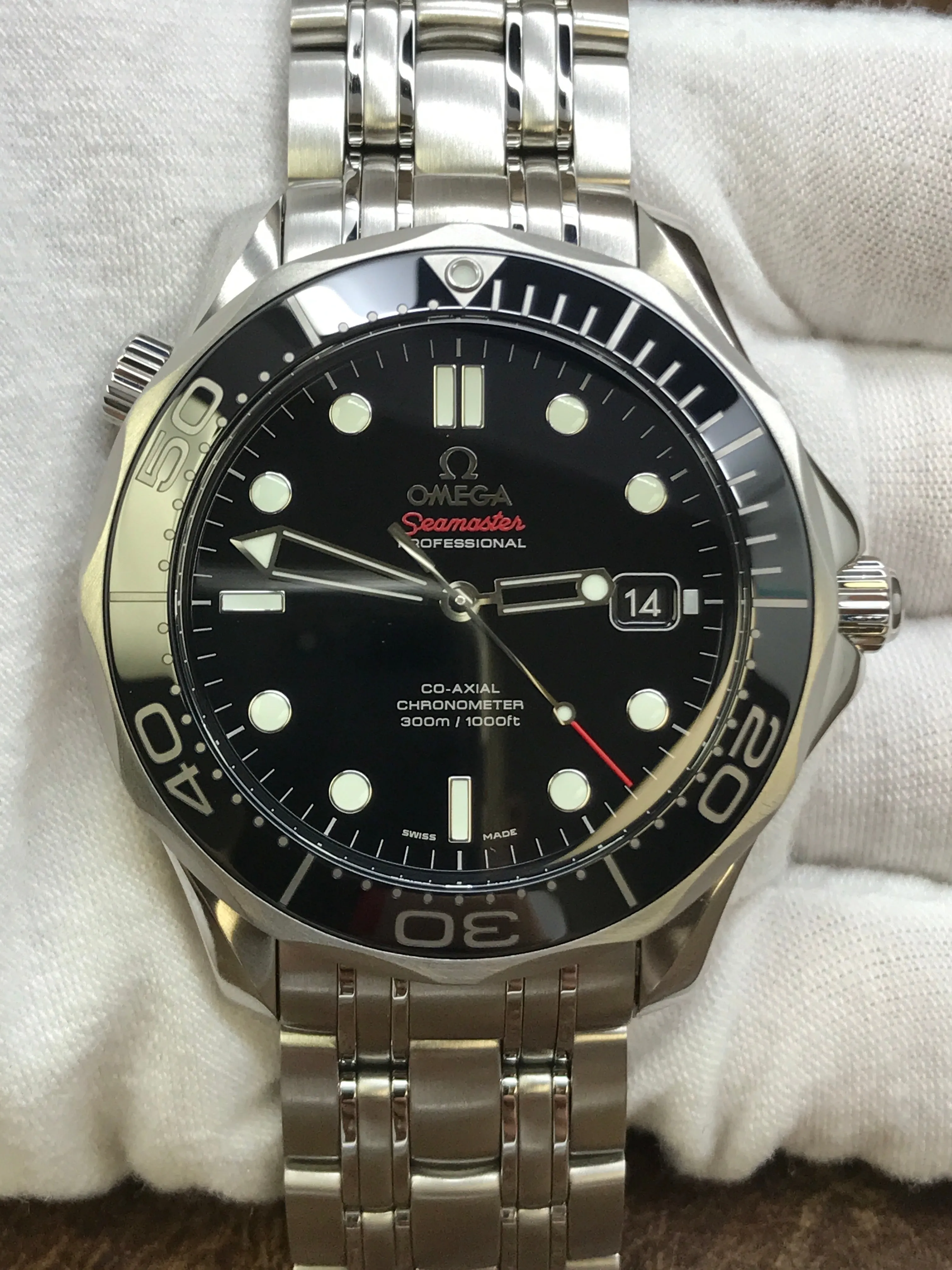 Omega Seamaster 212.30.41.20.01.003 Black Dial Automatic Men's Watch