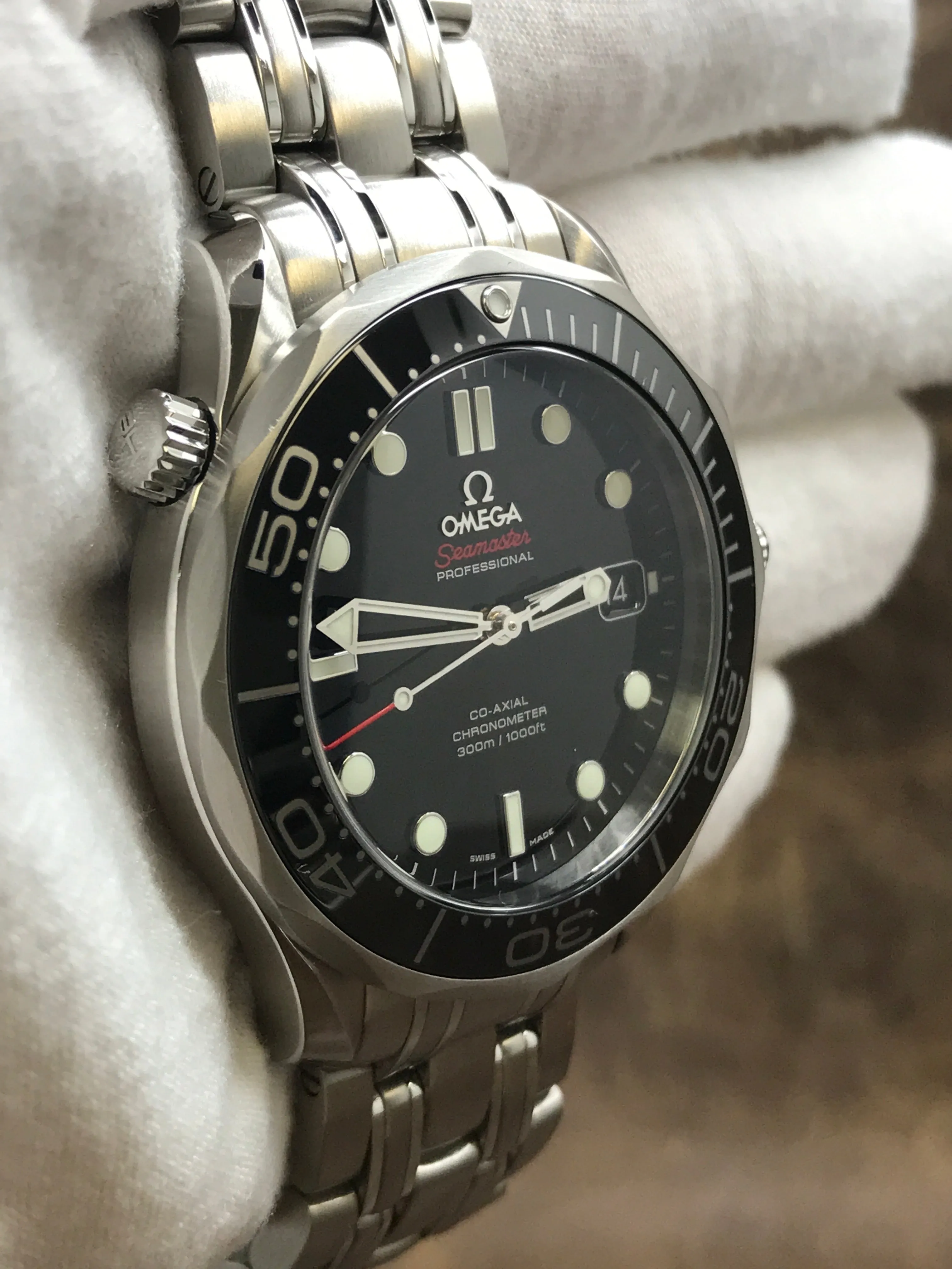 Omega Seamaster 212.30.41.20.01.003 Black Dial Automatic Men's Watch