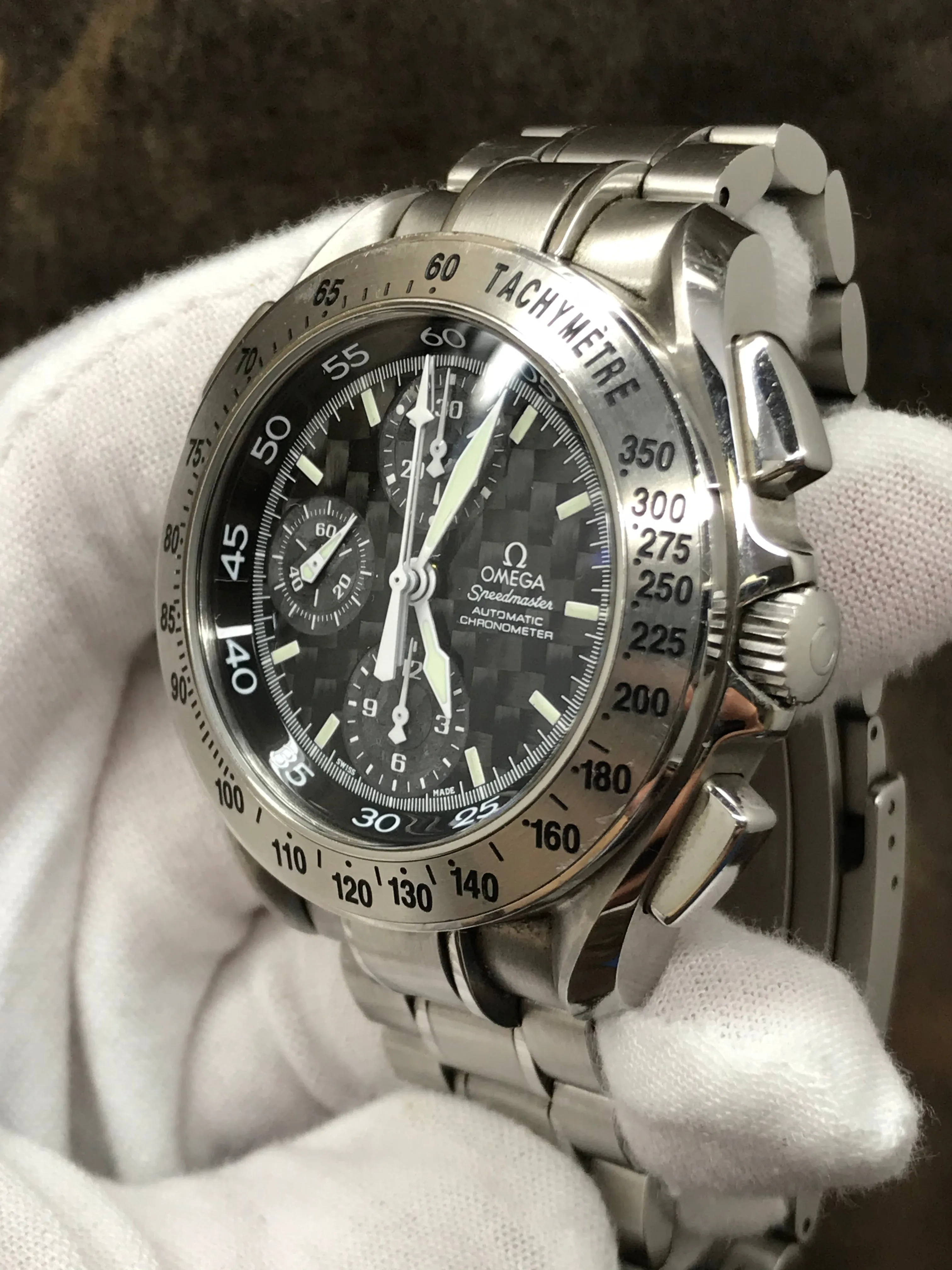 Omega Speedmaster 3540.50.00 Black Dial Automatic Men's Watch
