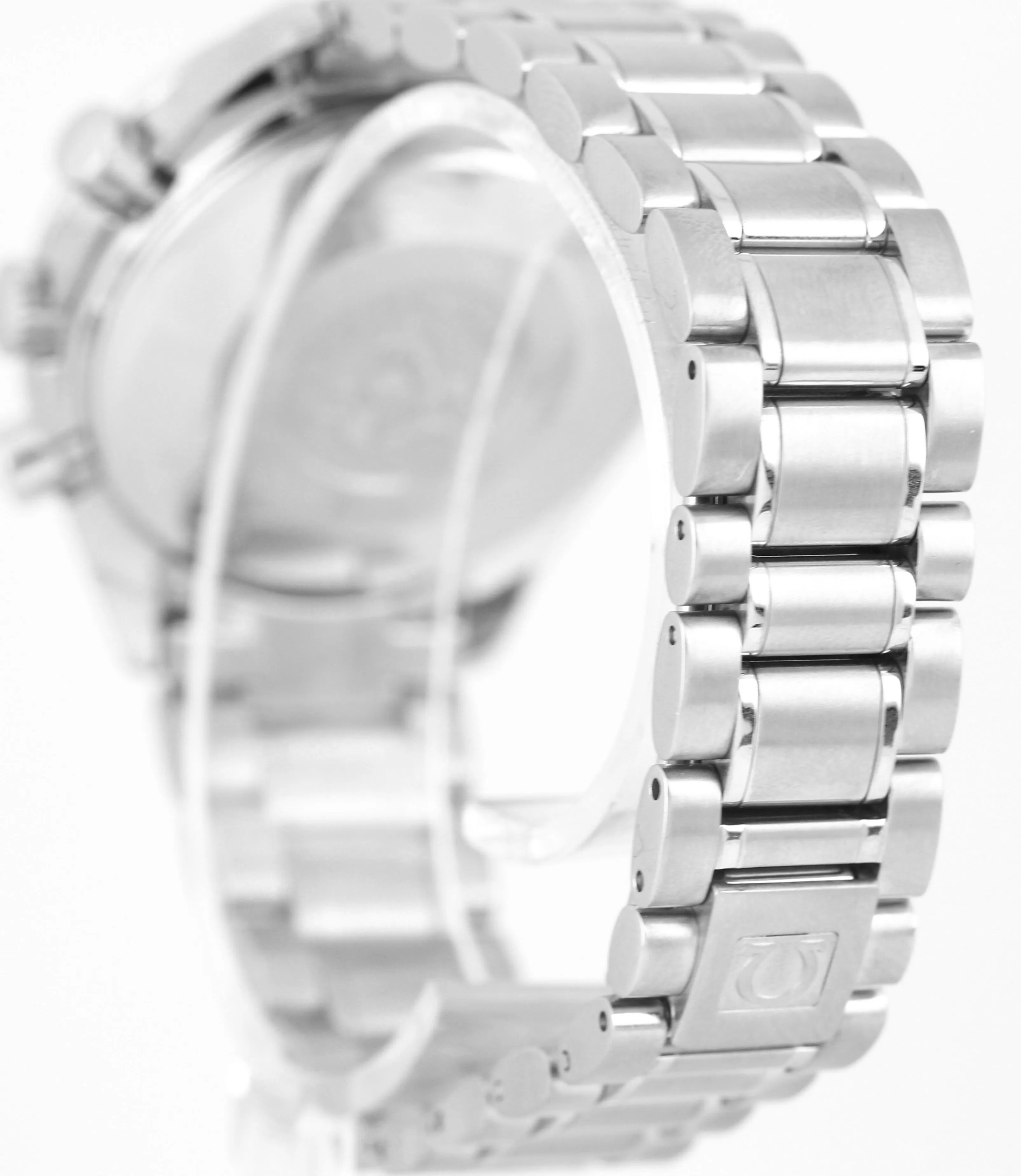 Omega Speedmaster Chronograph Blue Dial 39mm 3513.82.00 Stainless Date Watch
