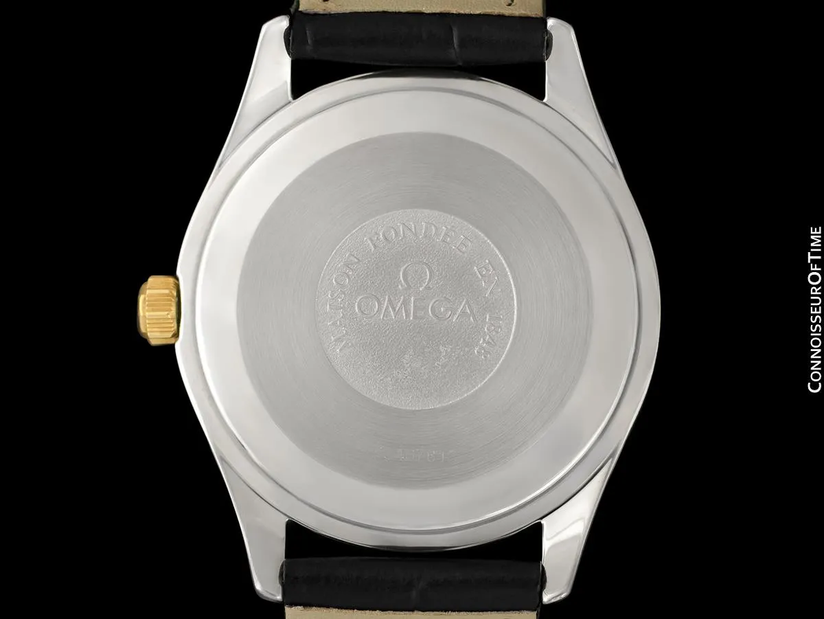 Omega Speedmaster Classic Heritage Mens Automatic Watch - Stainless Steel & Solid 18K Gold