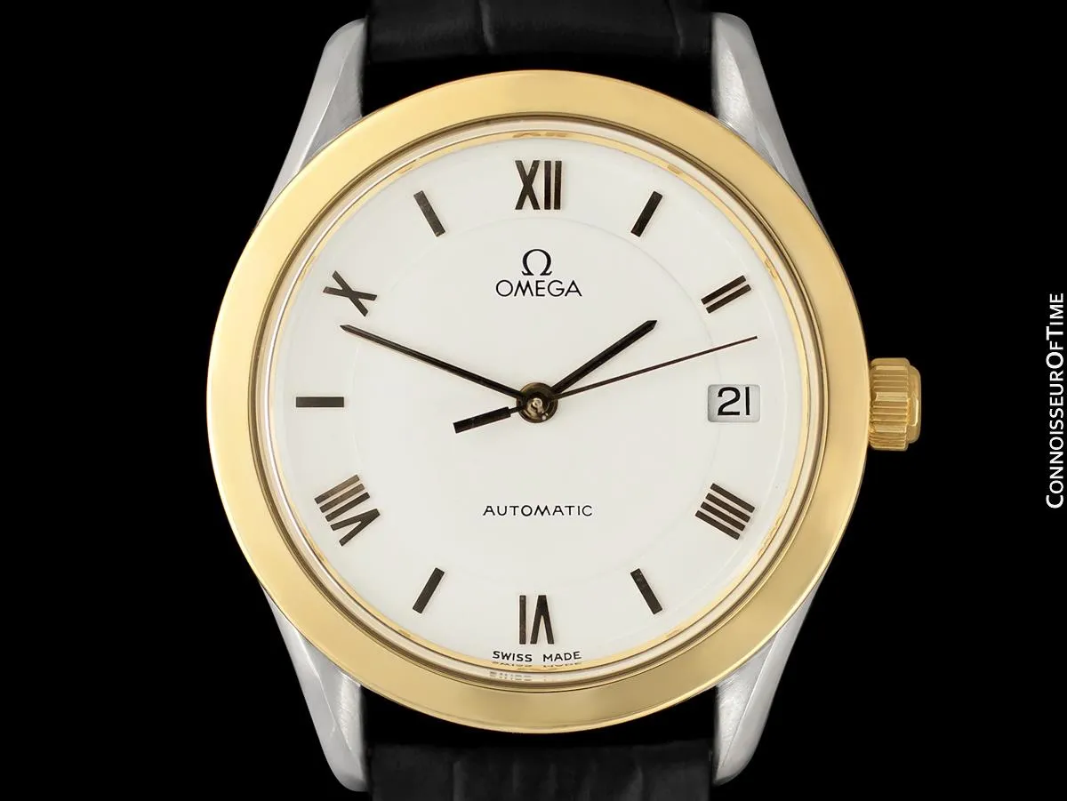 Omega Speedmaster Classic Heritage Mens Automatic Watch - Stainless Steel & Solid 18K Gold