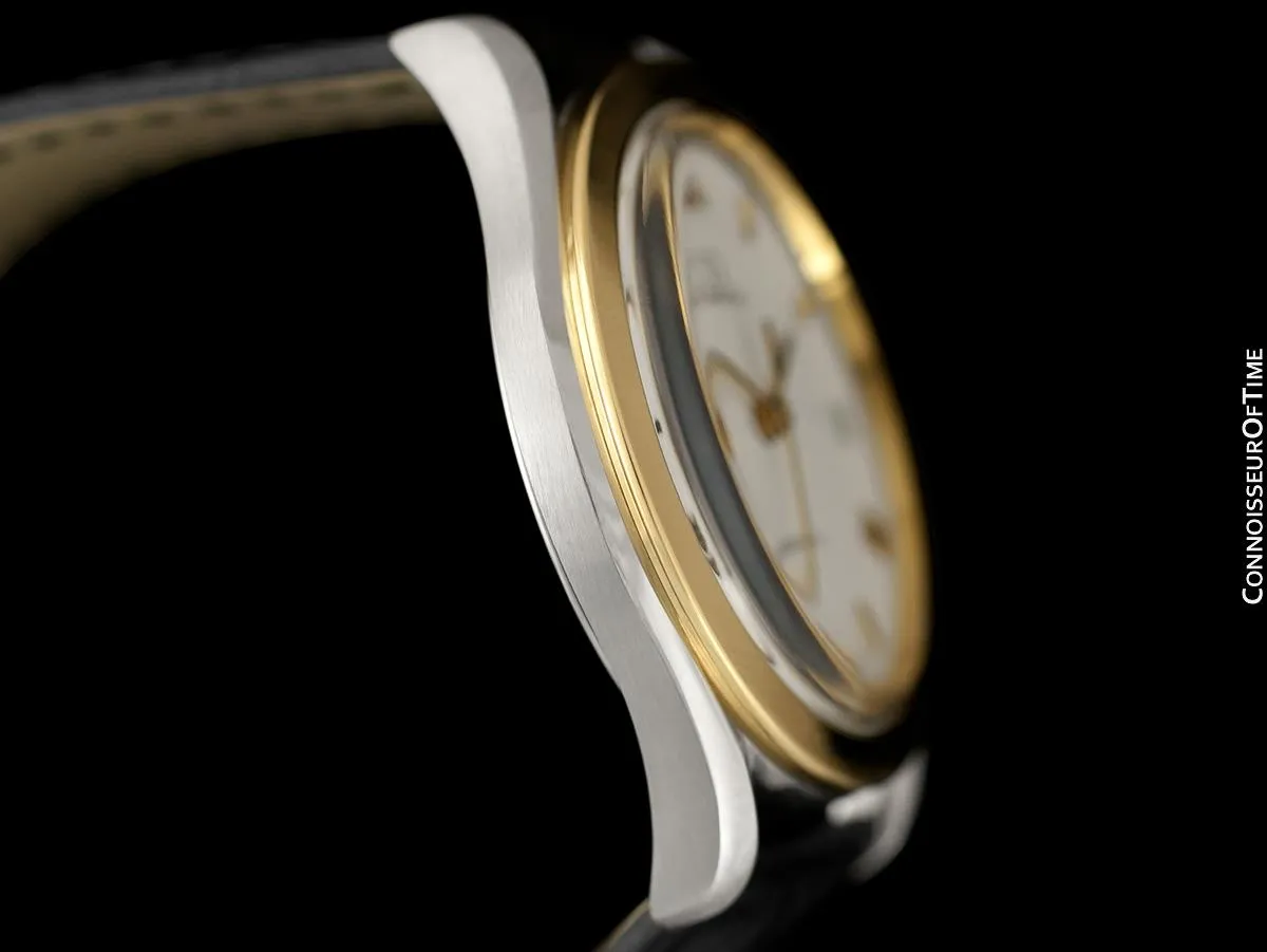 Omega Speedmaster Classic Heritage Mens Automatic Watch - Stainless Steel & Solid 18K Gold