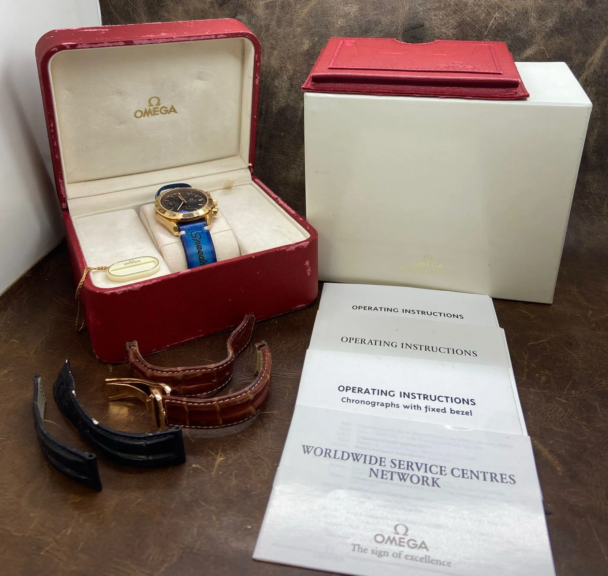 Omega Speedmaster Day Date 3623.50.01 Black Dial Automatic Men's Watch