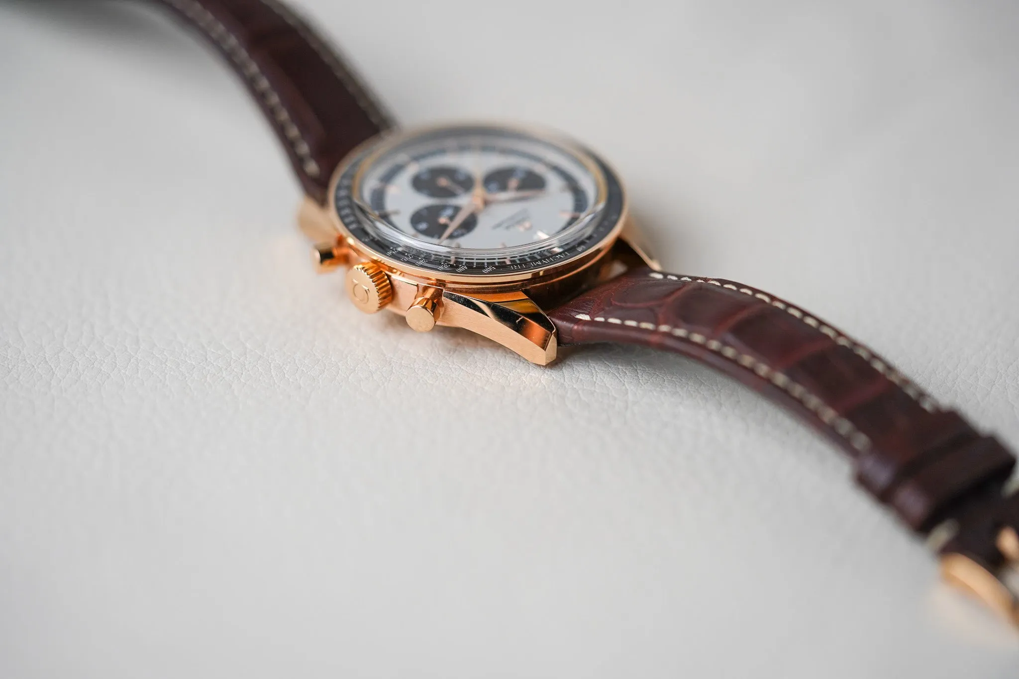 Omega Speedmaster First Omega In Space 18k Sedna Gold 311.63.40.30.02.001