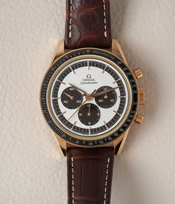 Omega Speedmaster First Omega In Space 18k Sedna Gold 311.63.40.30.02.001