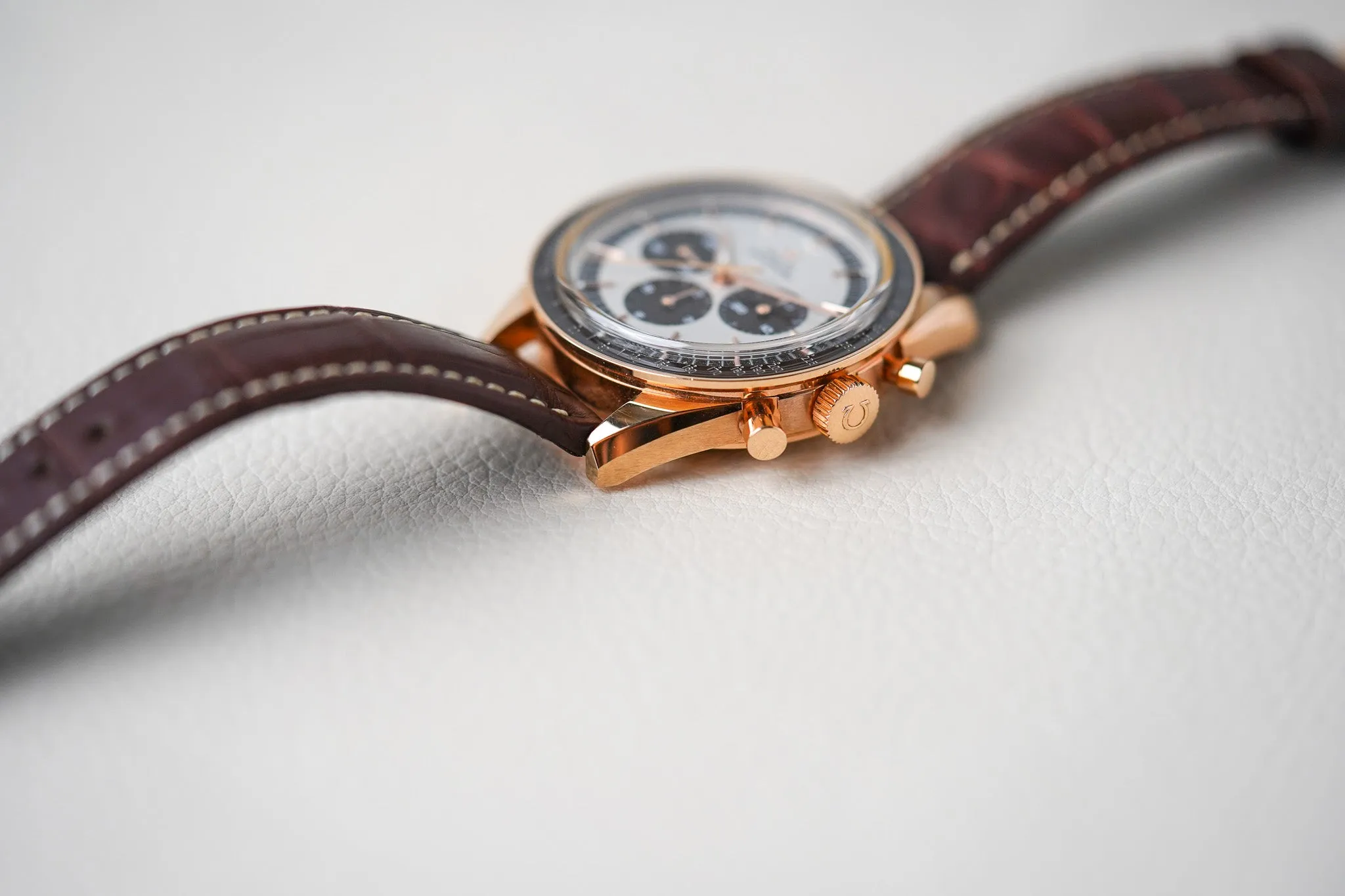 Omega Speedmaster First Omega In Space 18k Sedna Gold 311.63.40.30.02.001