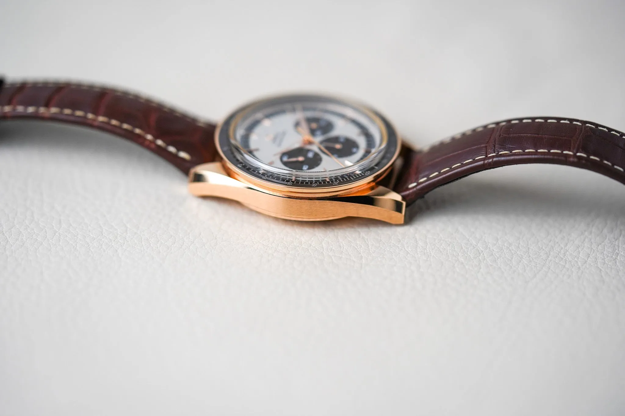 Omega Speedmaster First Omega In Space 18k Sedna Gold 311.63.40.30.02.001