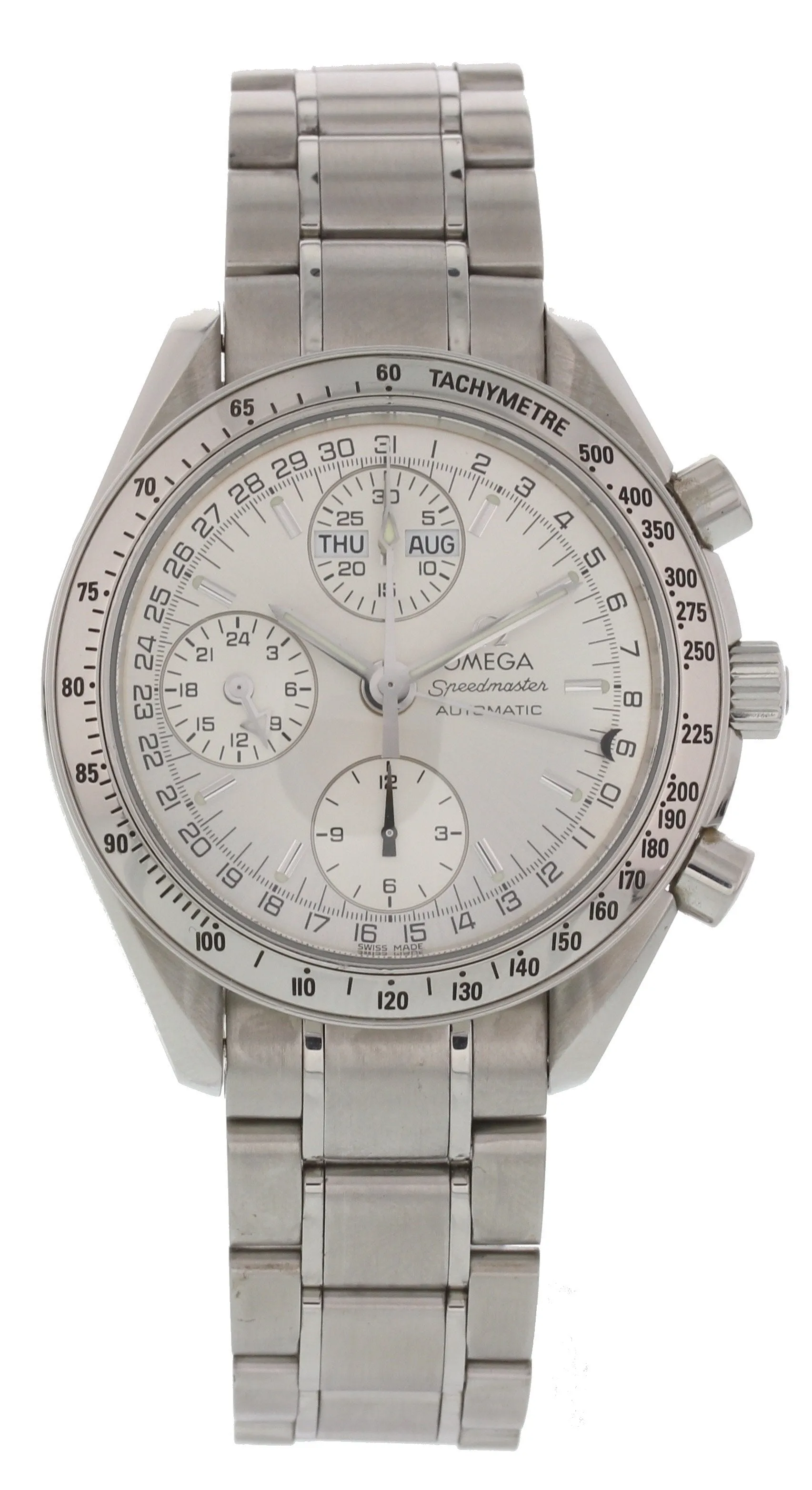 Omega Speedmaster Stainless Steel Triple Date 3523.30