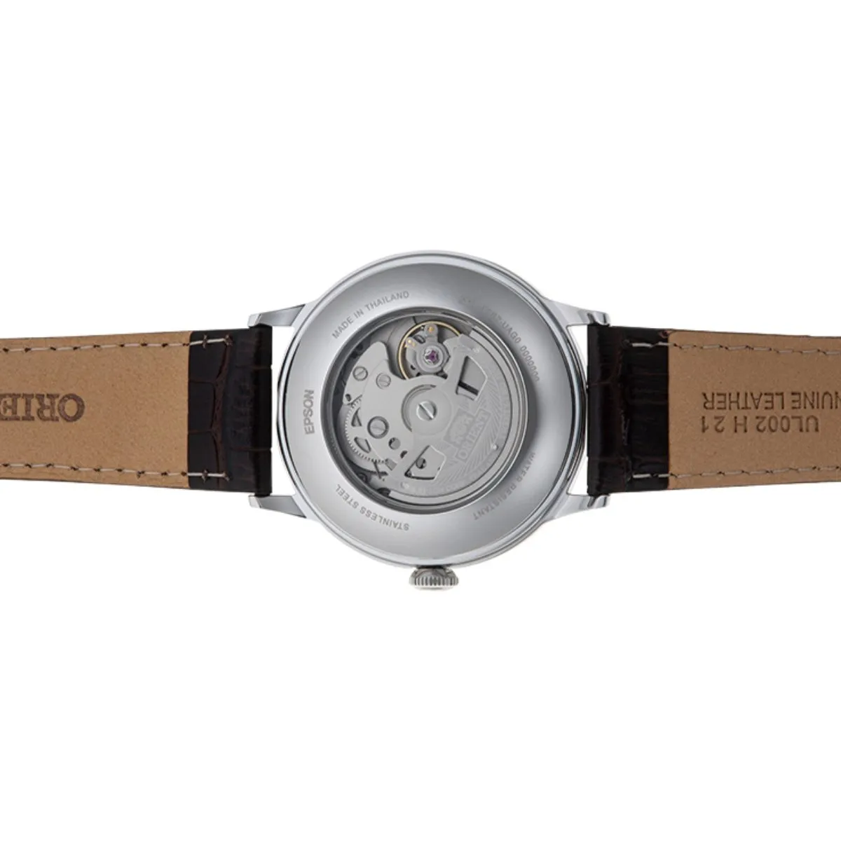 Orient RA-AK0702Y10B RA-AK0702Y Bambino Version 8 Classic Beige Dial Watch