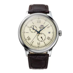 Orient RA-AK0702Y10B RA-AK0702Y Bambino Version 8 Classic Beige Dial Watch