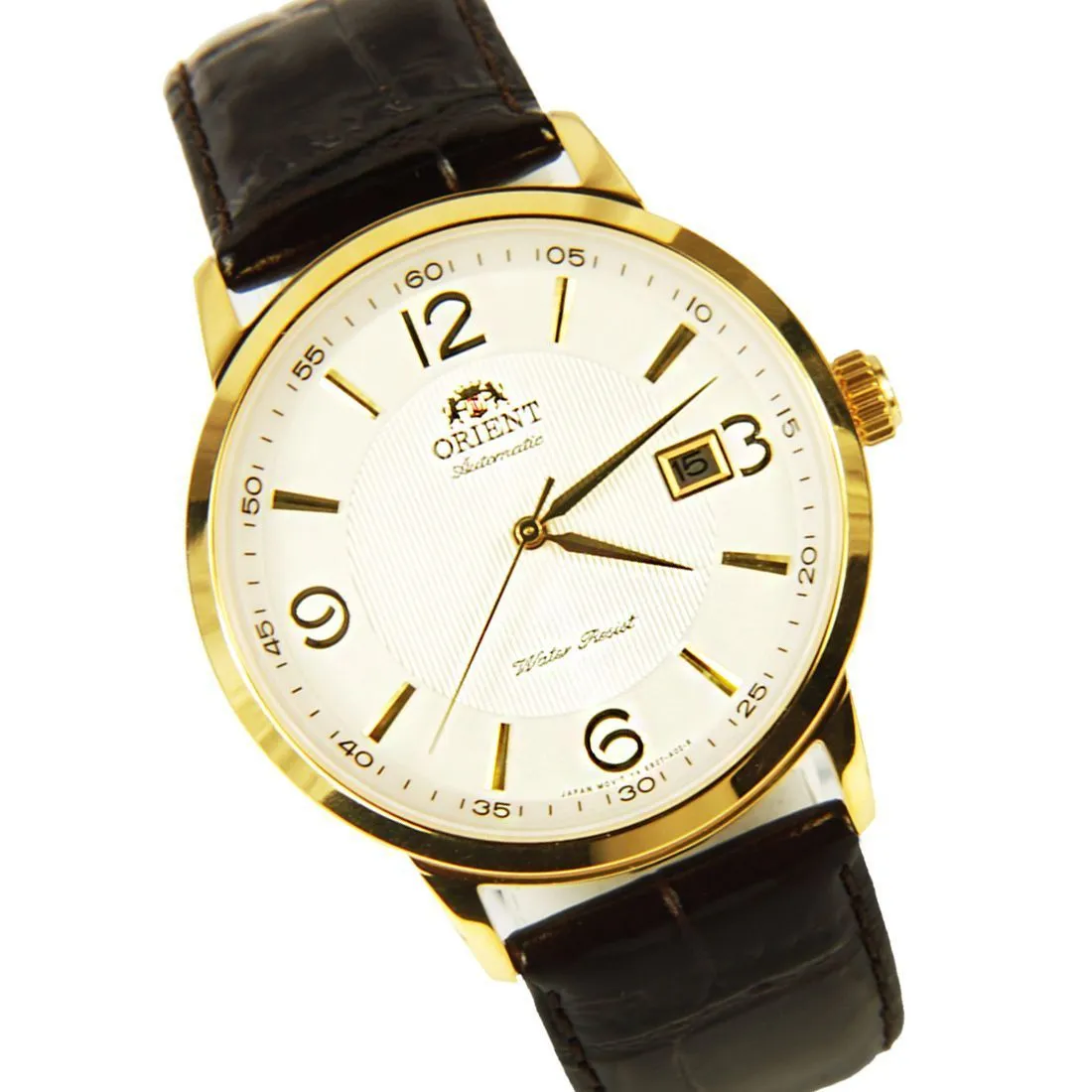 Orient Symphony ER27004W FER27004W0 Mechanical Leather Band Watch