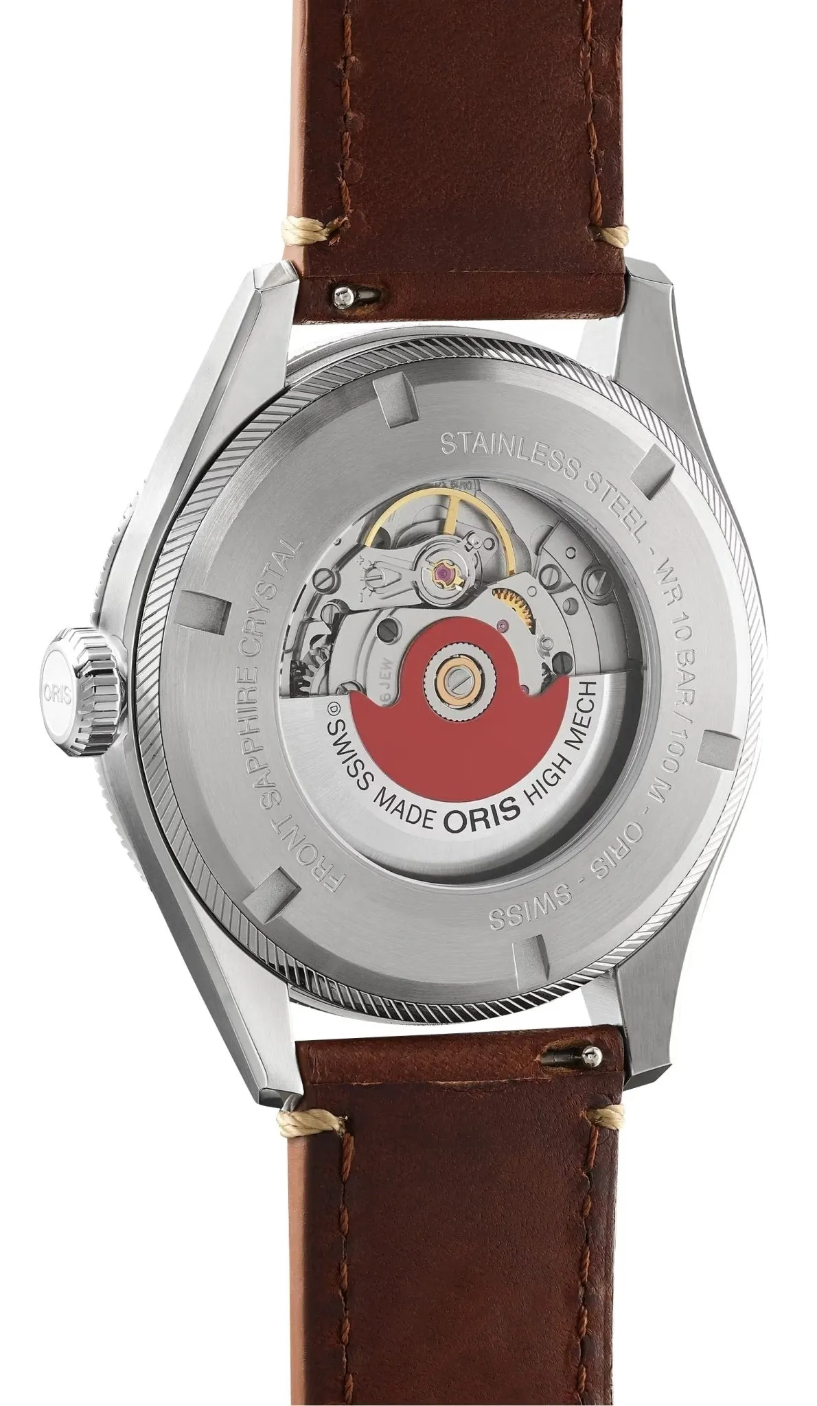 Oris Big Crown ProPilot Automatic Stainless Steel Blue Dial Brown Leather Strap Day/Date Mens Watch 752 7760 4065-07 5 22 07LC