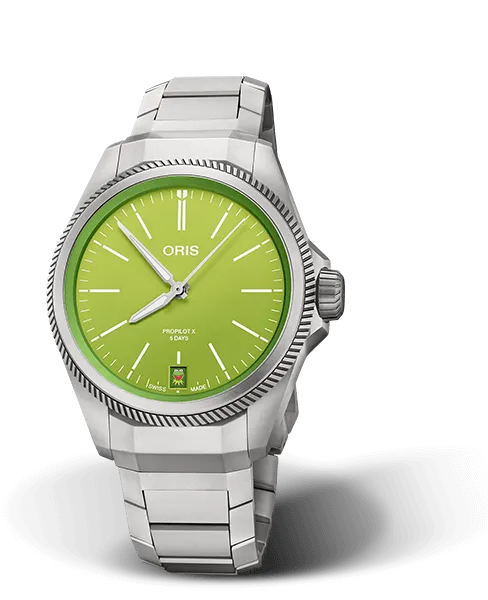 Oris Pro Pilot X Kermit Edition Watch