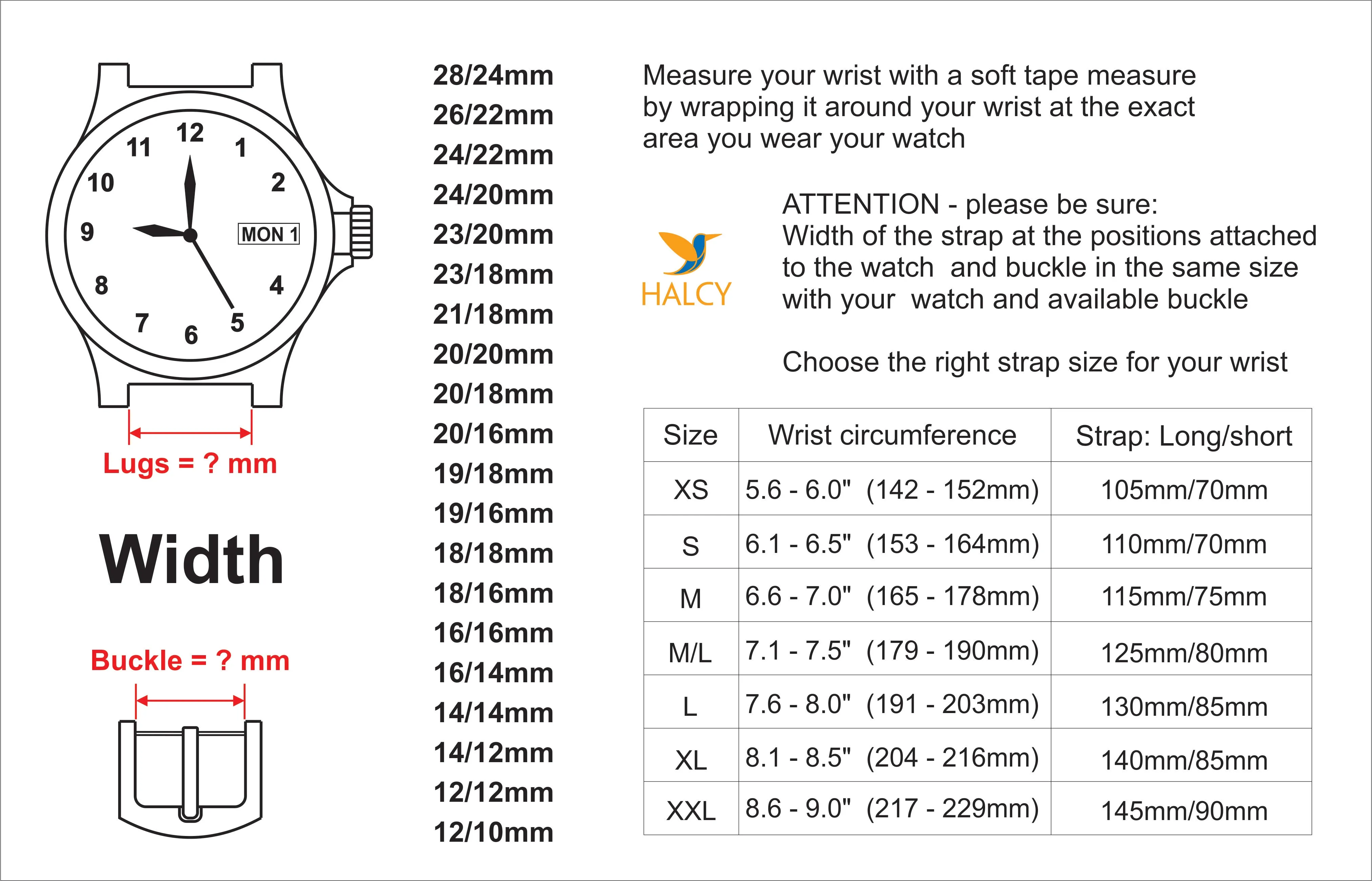 Ostrich Leg Leather Watch strap with quick-release spring bars. Choice of Width - 16mm, 18mm, 20mm, 22mm, 24mm, Etc..