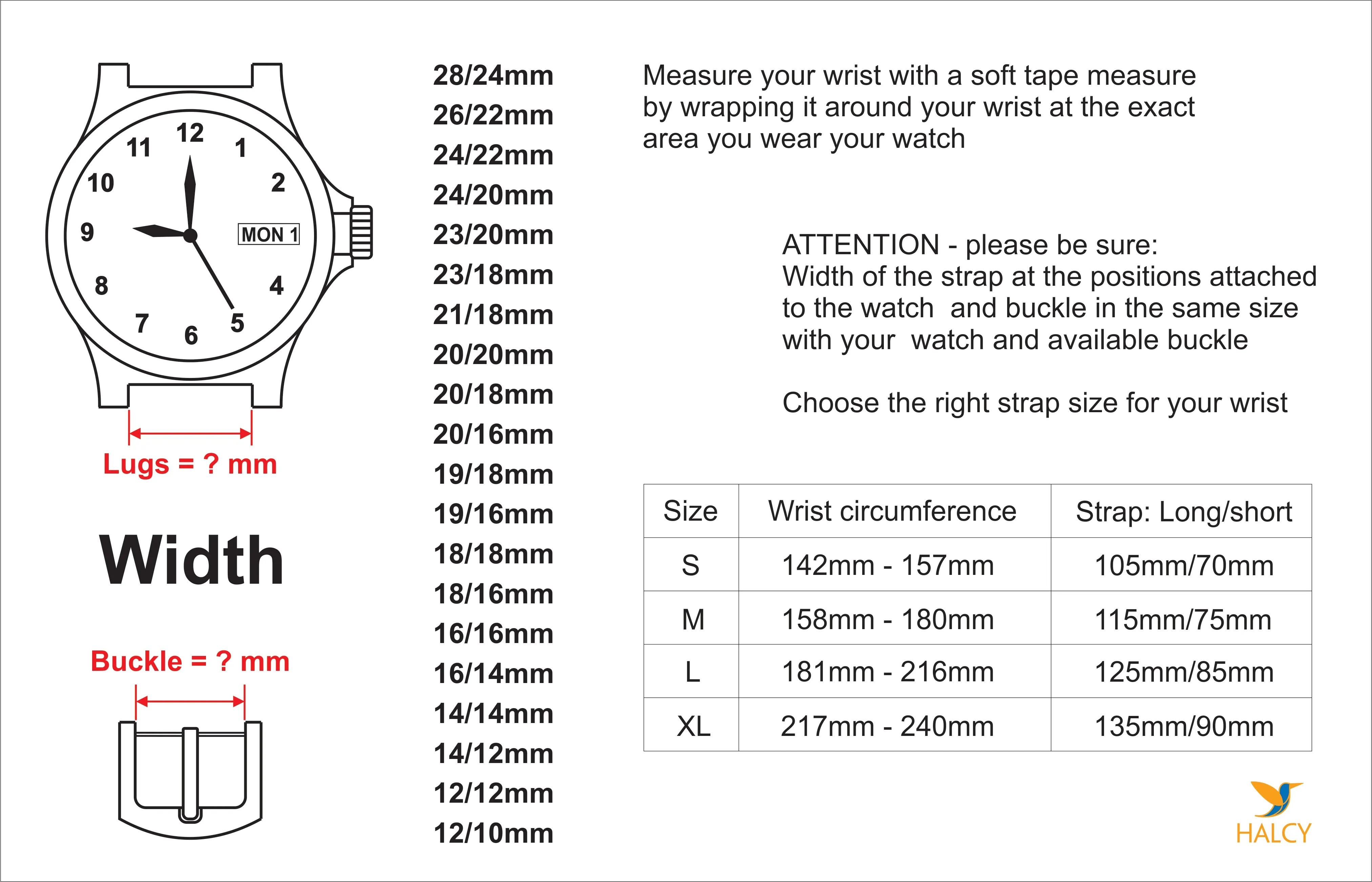 Ostrich Leg Leather Watch strap with quick-release spring bars. Choice of Width - 16mm, 18mm, 20mm, 22mm, 24mm, Etc..