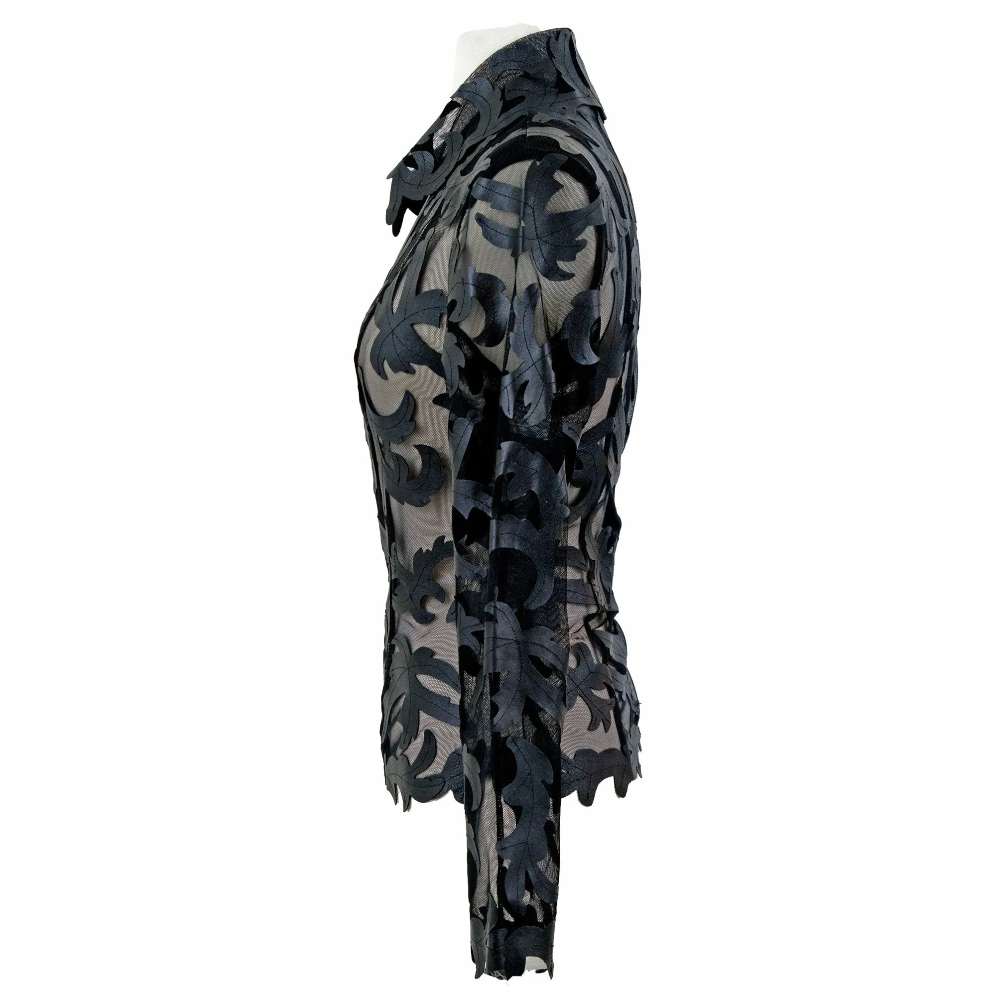 Ottoman Style Leather Jacket
