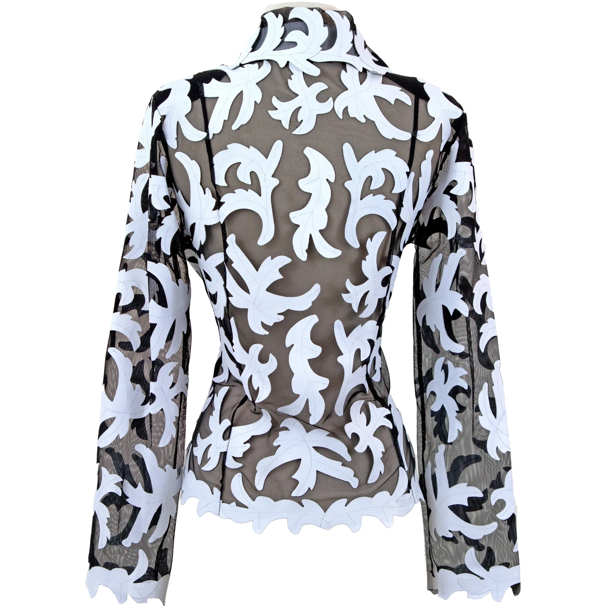Ottoman Style Leather Jacket