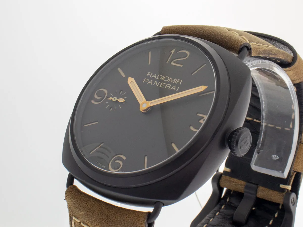 Panerai Historic Radiomir 3 Days - Composite - Black Arabic Dial - PAM00504