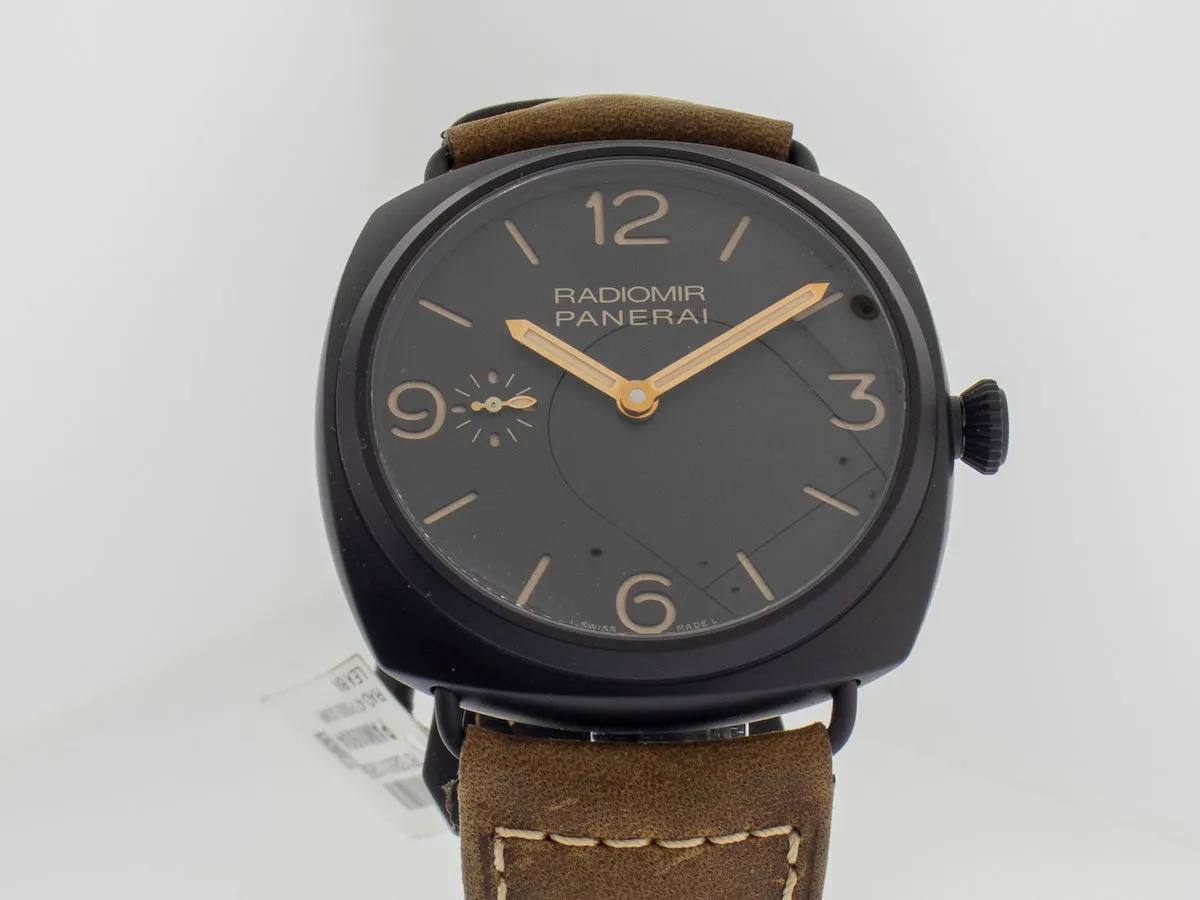 Panerai Historic Radiomir 3 Days - Composite - Black Arabic Dial - PAM00504